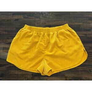 Womens Wild Fable XXL Yellow Corduroy Shorts Pre-Owned